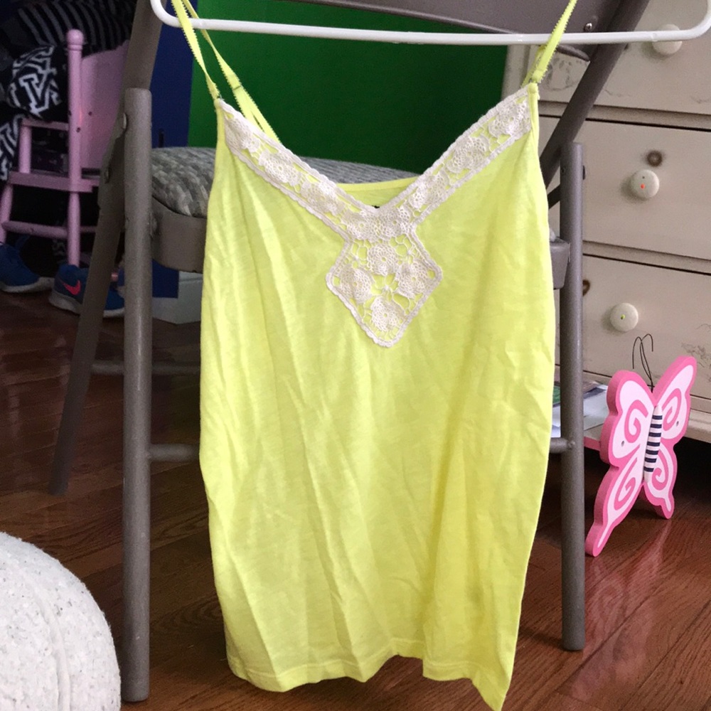 Yellow tank top